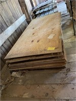 (22) Pieces 8' Plywood