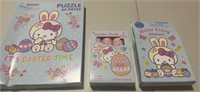 3ct Hello Kitty Asst Bundle Puzzle Stickers Chalk