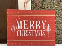 HOLIDAY GIFT BAGS QTY 24 (OPEN BOX, NEW)