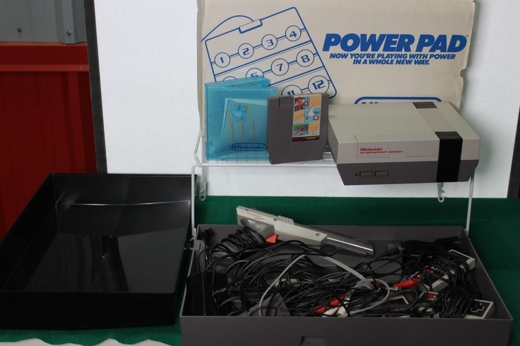 Original NES w/ Power Pad/ 4 Contollers