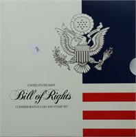BILL OF RIGHTS COIN & STAMP SET