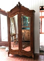 Antique French Armoire Cabinet