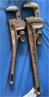 14" AND 18" PIPE WRENCHES