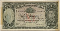1941-48 Australia Pound Banknote