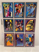 9 X 1993 Skybox Ultraverse Cards