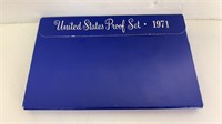 1971 United States Proof Set Blue Case