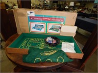 Large Near NEW Craps, roulette, Baccarat board etc