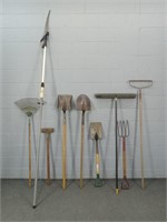 9x The Bid Assorted Yard & Garden Tools