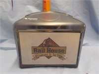 Rail House napkin holder