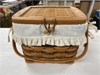 LONGABERGER baskets handwoven