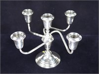 Towle Sterling weighted candelabra, 8.75" H