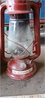 Kerosene lamp and metal tackle box