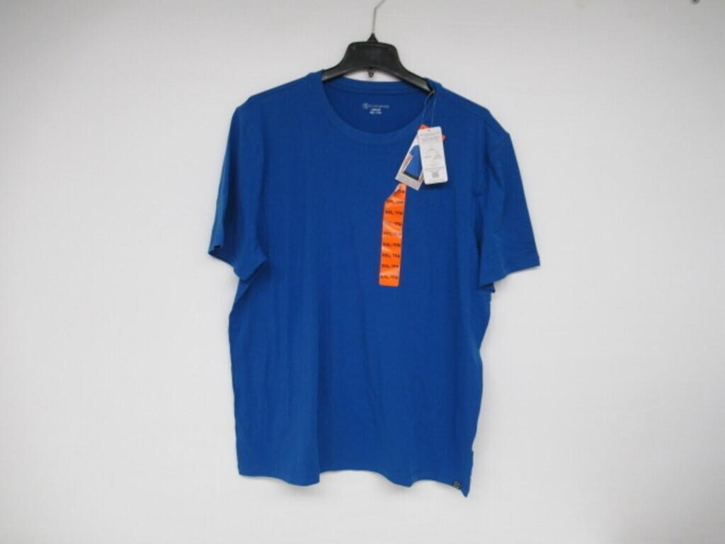 Cloudveil Men's XXL Crewneck T-shirt, Blue XXL