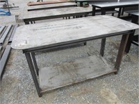 New/Unused 30x57 Welding Shop Table w/Shelf