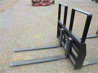 New/Unused 48" Pallet Fork Attachments