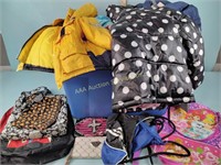 Backpacks, children's clothing, baby clothes