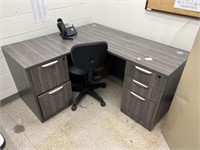 L - Shaped Desk & Chair-Room 148