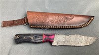 Handmade Damascus Steel Knife