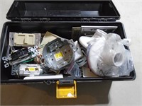 Toolbox with Electrical Supplies