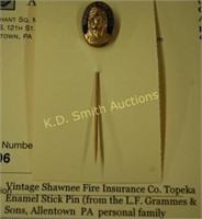 Vintage Shawnee Fire Insurance Co. Topeka