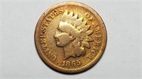 1865 Indian Head Cent Penny