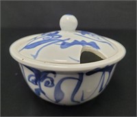Japanese Porcelain Condiment Bowl vtg
