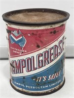 Ampol Chevron 1lb Grease Tin