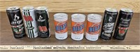 (3) Billy Beer Empty Cans and Amp Energy Drinks