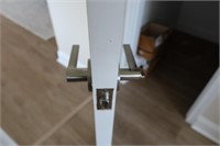 6 pairs of Interior Door Hardware - Brushed Stainl
