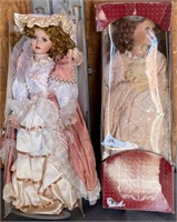 11 - LOT OF 2 COLLECTIBLE DOLLS (J52)