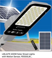 LMLAITE 400W Solar Street Lights Motion Sensor