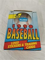 1990 Fleer MLB Baseball Box of Sealed Packs