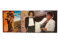 3 Michael Jackson Albums & 12 Inch