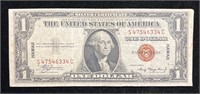 1935 A $1 Hawaii Brown Seal Silver Certificate