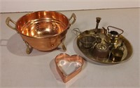 Lot Of Copper & Brass Pieces