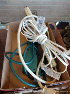 Extension chord, surge protector, misc