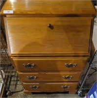 DROP FRONT SECRETARY LIGHTED TOP,