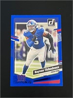 Kayvon Thibodeaux Donruss Blue Card