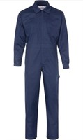 UNIFORM ONE MENS LARGE NAVY BLUE COVERALLS