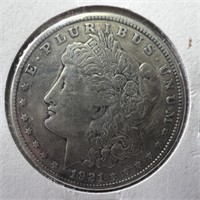 1921-D Morgan Silver Dollar