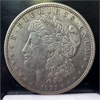 1921 Morgan Silver Dollar