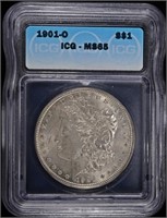 1901-O MORGAN DOLLAR ICG MS65