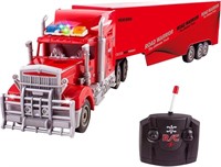 RC Semi Truck and Trailer 23 with Lights