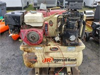 Ingersol Rand Air Compressor,30 gal, gas,200 PSI