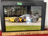 Framed #28 Racing Picture