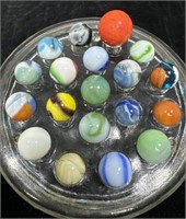 Vintage Marbles Various Makers Akro, Peltier,