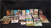 Lot of Vintage Animal Themed Post Cards