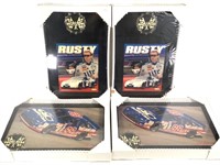 Nascar Rusty Wallace & Dale Jarrett Wall Clocks