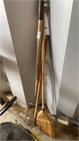 Broom and pitchfork