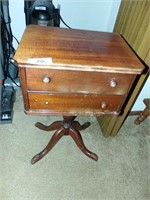 Antique Vintage Sewing Cabinet 16 x 12 x 25